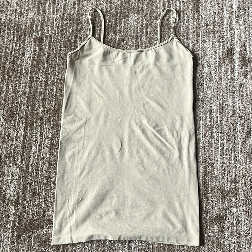 Cream color tank top